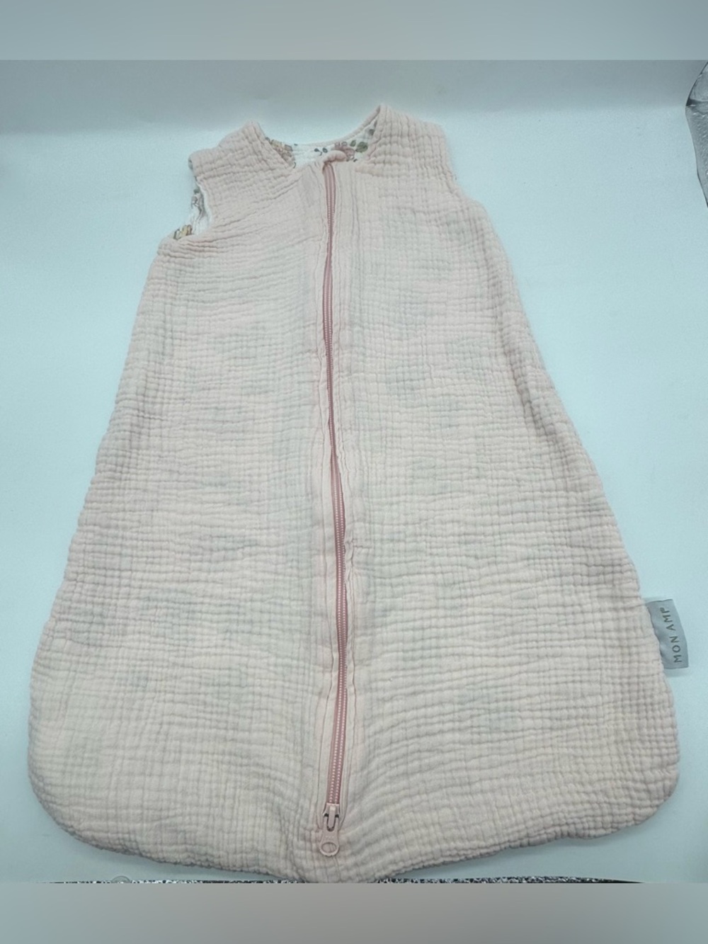 Mon Ami Pink and Floral Baby Sleep Sack